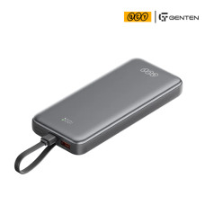 QCY Pulse PB10H 10000mAh Power Bank with 3 Built-in Cables